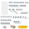 Triton Products 79 pc DuraHook Assortment W/ (2) 24" W x 48" H x 1/4" D Polypropylene Pegboards, 4 Hanging Bins DB-2-83 - alternate 1